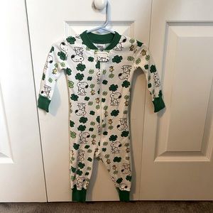 Peanuts St. Patrick's Day Sleeper